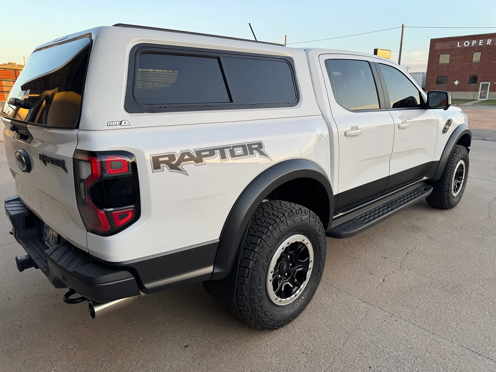 Ford Ranger Maxliner Venture Canopy Installed on 2025 Ranger Raptor IMG_4641