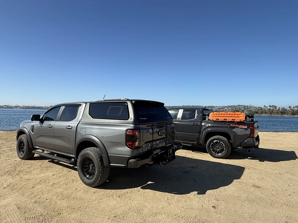 Ford Ranger Maxliner Venture Canopy Installed on 2025 Ranger Raptor Image (2)