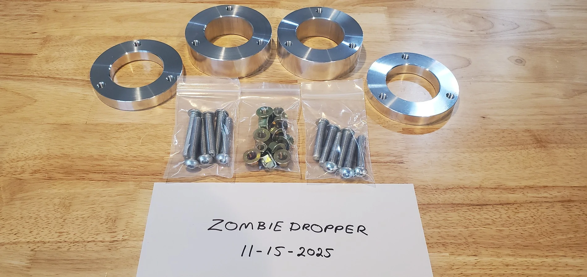 Ford Ranger 24-25-26 Ranger Raptor Leveling Spacer Kits $195 $369 20251115_144830