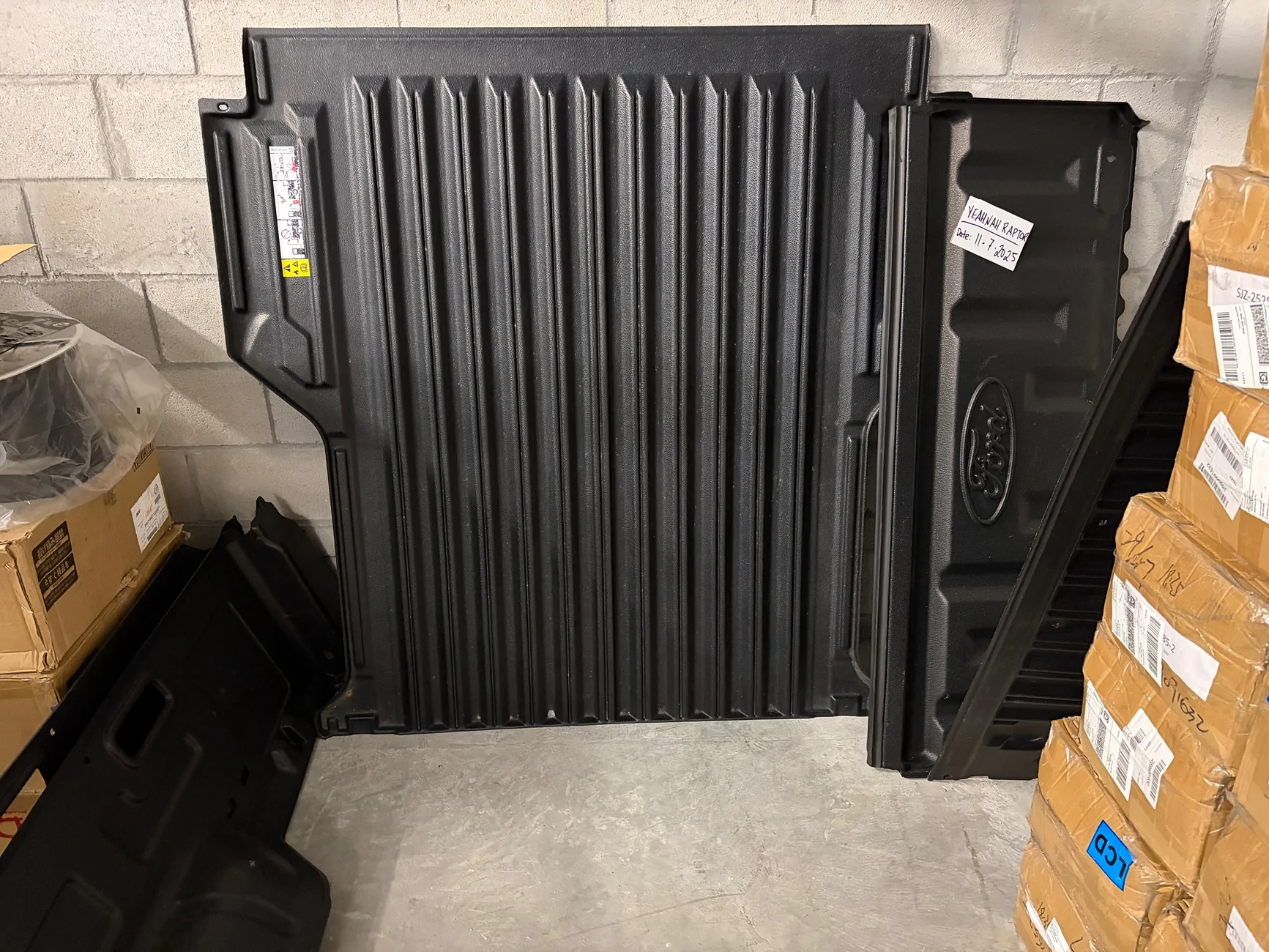 Ford Ranger 2024-2025 ford ranger drop in bed liner IMG_1221