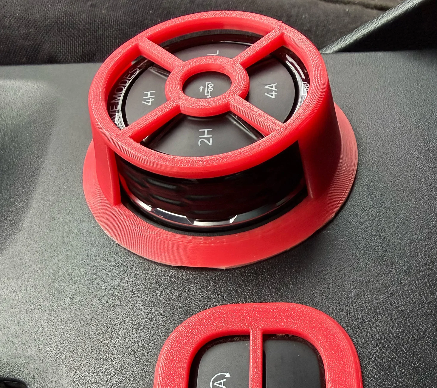 Ford Ranger Drive selection knob cover (so the dog dosen't put it in 4wd) Button-Cover-Sid