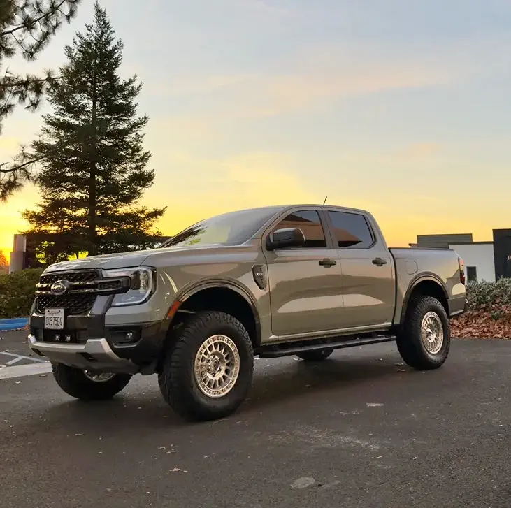 Ford Ranger Leveled XLT with 2.5" inch level kit, KMC IMS on 285/70/17 Falken Wildpeak AT4 74378-f4dd31970791e371a118c0b5fb4f0fe1