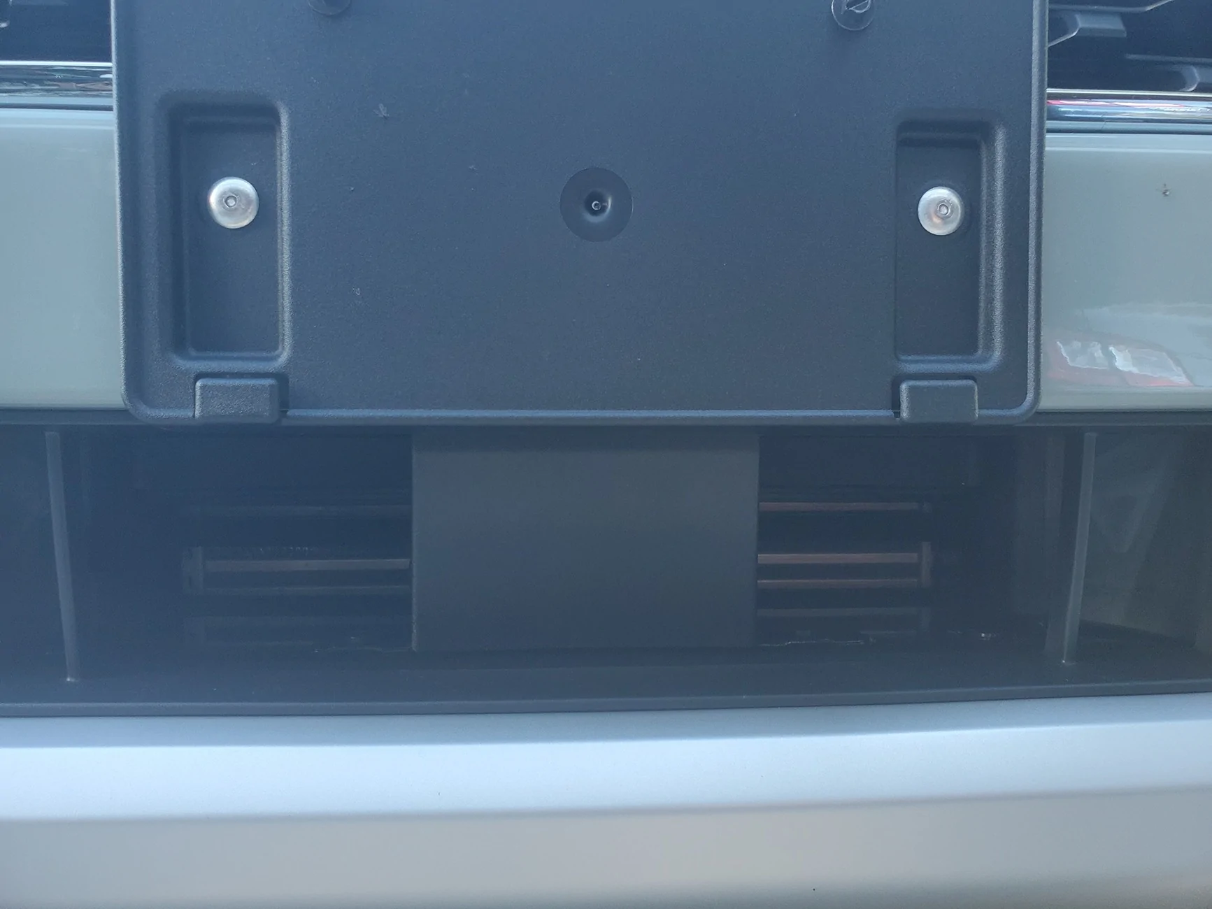 Ford Ranger Front Collision Avoidance system conflicts with front license plate. 1763483187010-tf
