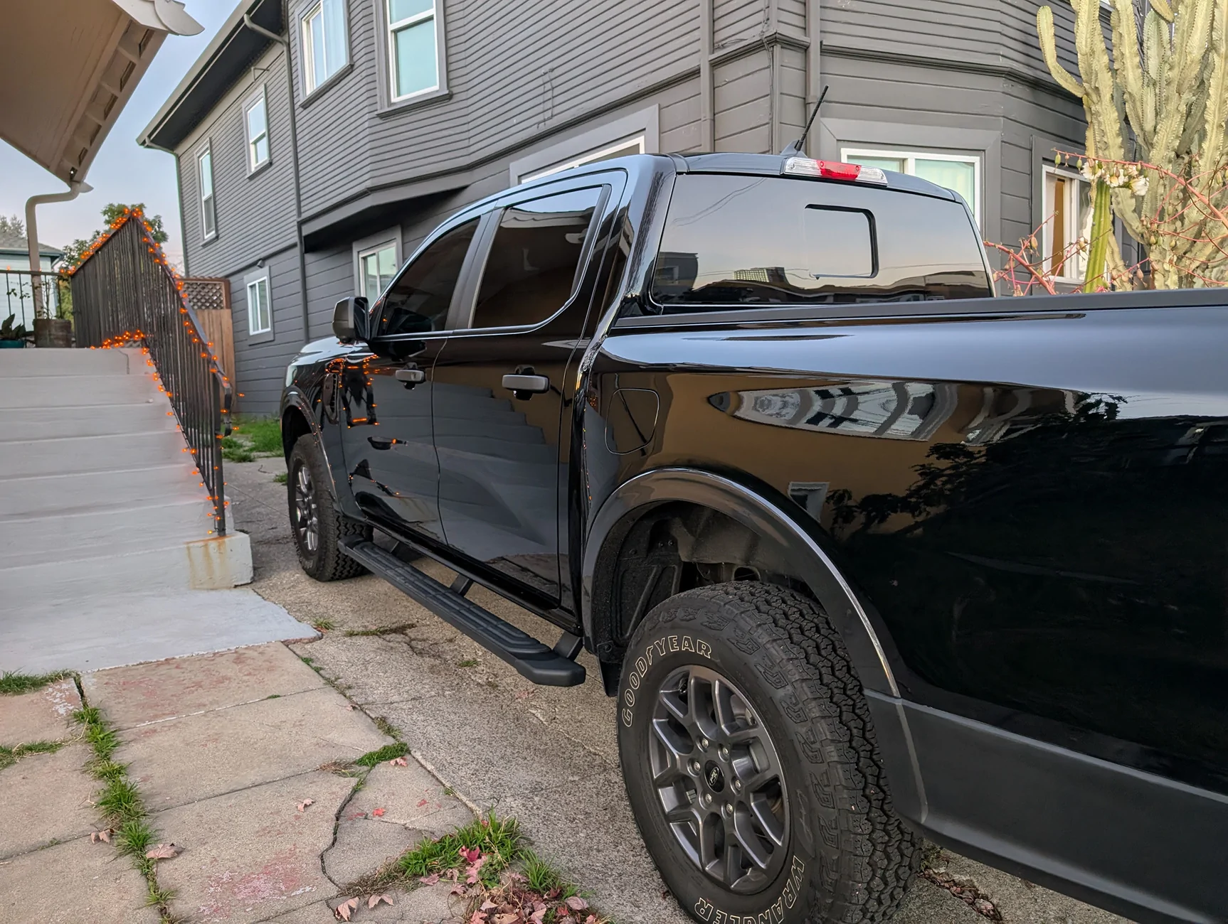 Ford Ranger Shadow Black Ranger with Icon Rocklear Paint Protection PXL_20251109_010957234