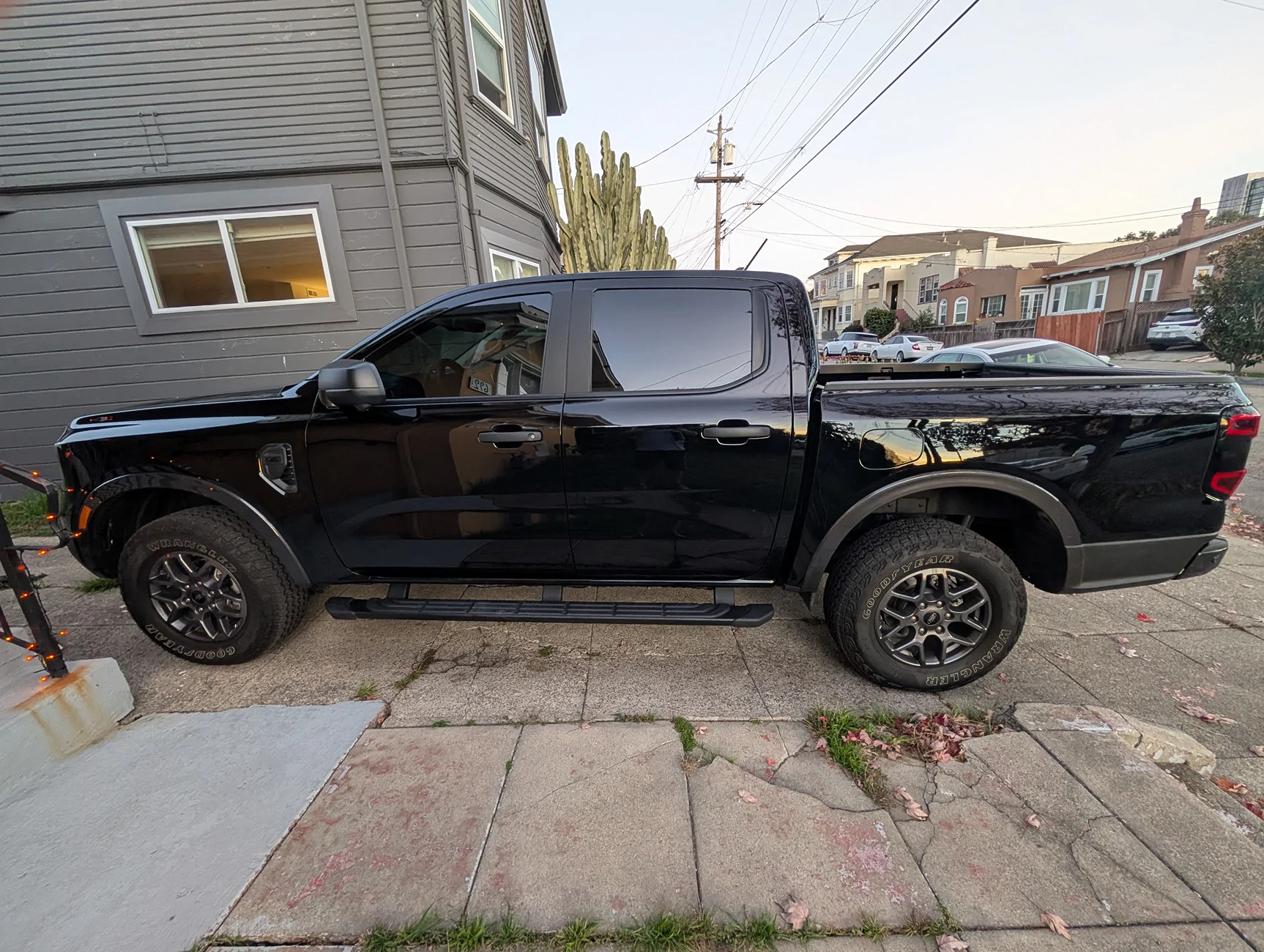Ford Ranger Shadow Black Ranger with Icon Rocklear Paint Protection PXL_20251109_010947068