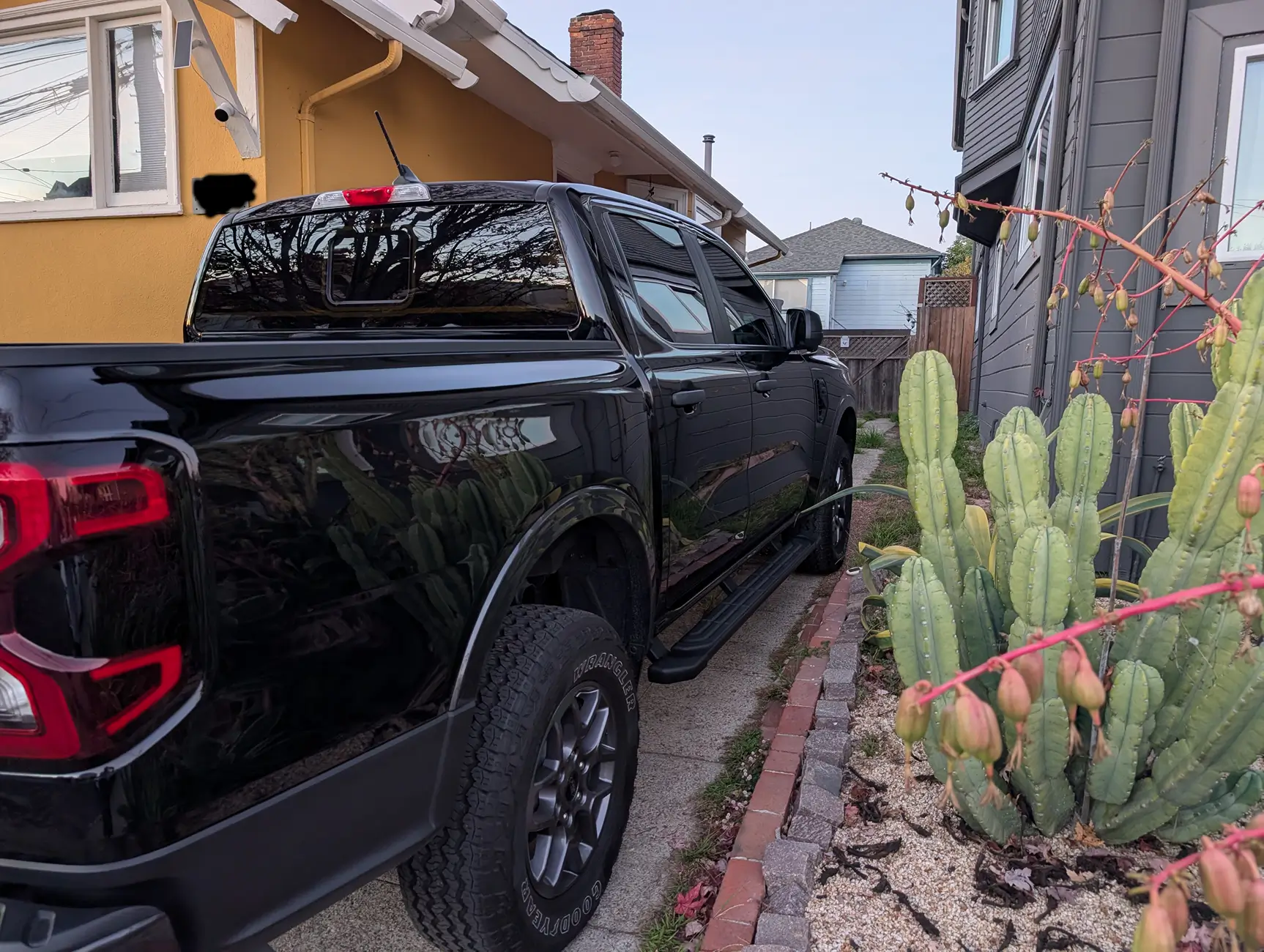 Ford Ranger Shadow Black Ranger with Icon Rocklear Paint Protection PXL_20251109_011009748
