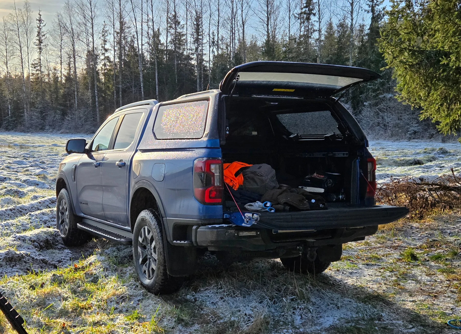 Ford Ranger What is the largest tire for a 100% stock 4x4 with Stock wheels? 20251115_123829