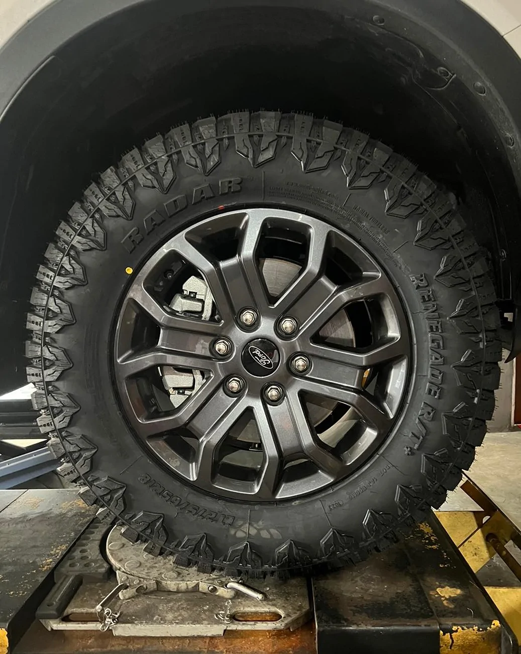 Ford Ranger What is the largest tire for a 100% stock 4x4 with Stock wheels? IMG_6007
