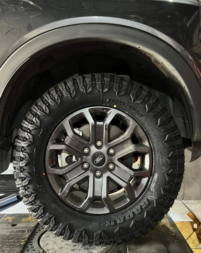 Ford Ranger What is the largest tire for a 100% stock 4x4 with Stock wheels? IMG_6004