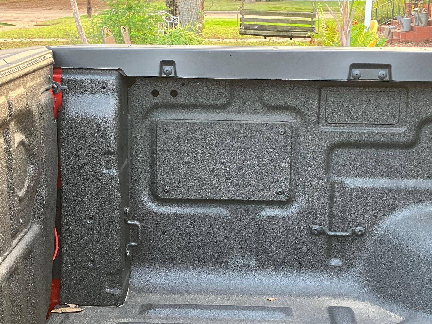 Ford Ranger What's behind this panel in the bed? 395c35ff-96aa-48b8-9440-b22672401c0f