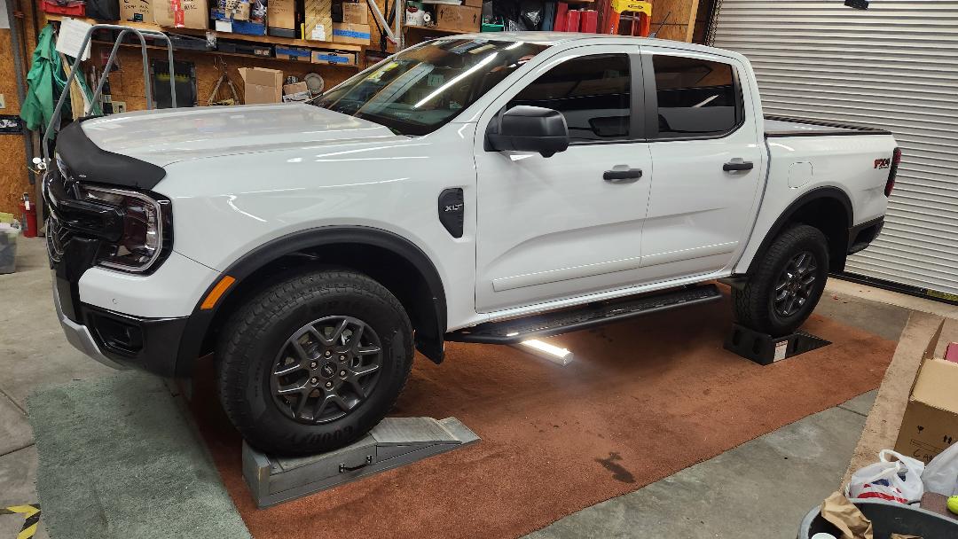 Ford Ranger 6" Lift. (aka what rusts under the Ranger?) on ramps