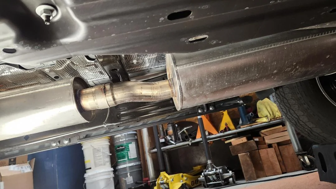 Ford Ranger 6" Lift. (aka what rusts under the Ranger?) exhaust