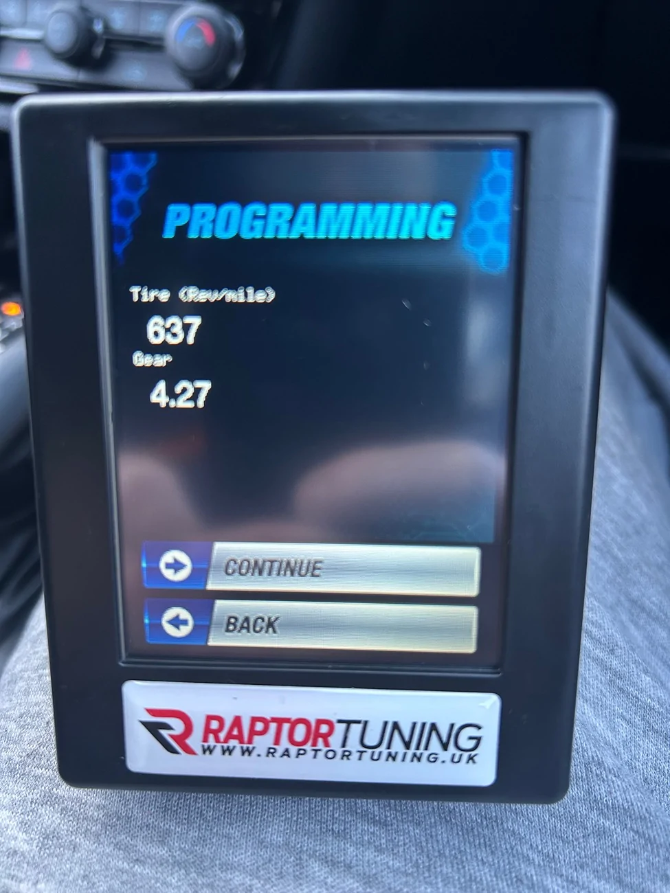 Ford Ranger Ford Performance Tune - Fault Codes IMG_2628