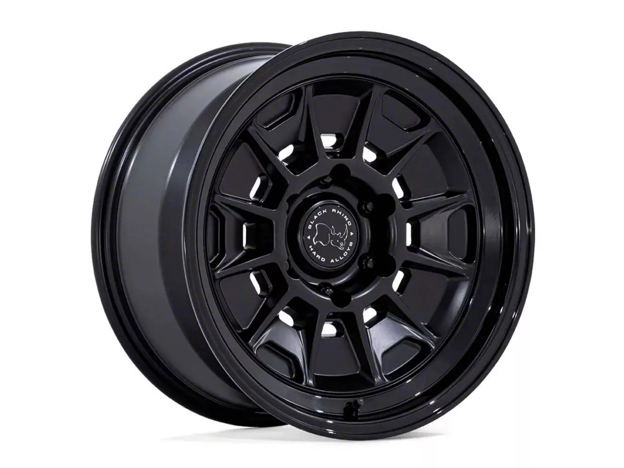Ford Ranger Lots of new Ford OEM wheels options compatible with our Rangers. black-rhino-ranger-mondo-matte-black-gloss-black-lip-wheel-18x9-12mm-offset-br021mb18906812.C