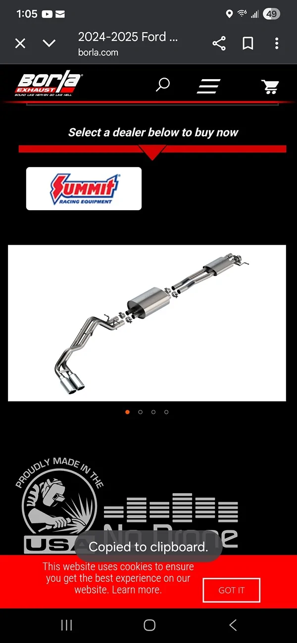 Ford Ranger S&B 2.7 Intake Released today Screenshot_20251123_130507_Chrom