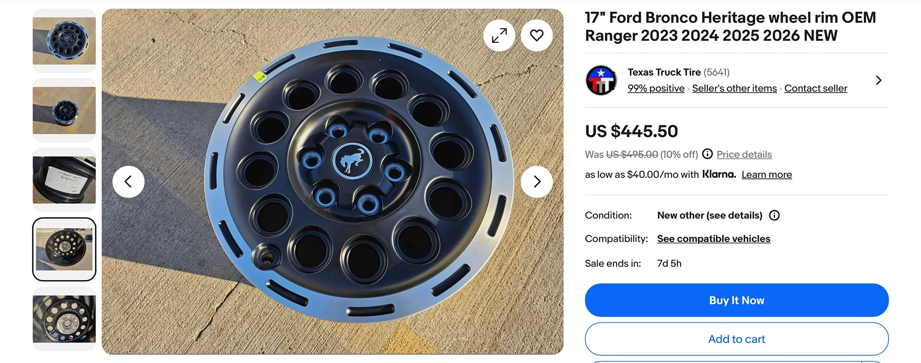 Lots of new Ford OEM wheels options compatible with our Rangers. | Page ...