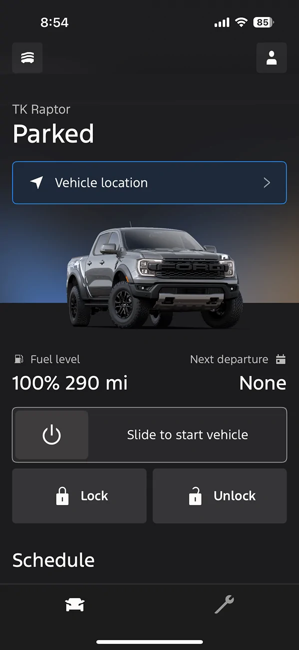 Ford Ranger Fordpass Climate Control IMG_1080