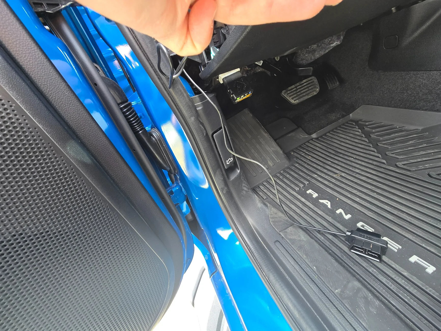 Ford Ranger So, best option for dashcam fuse tap location in “25 “Lariat 20250418_123630