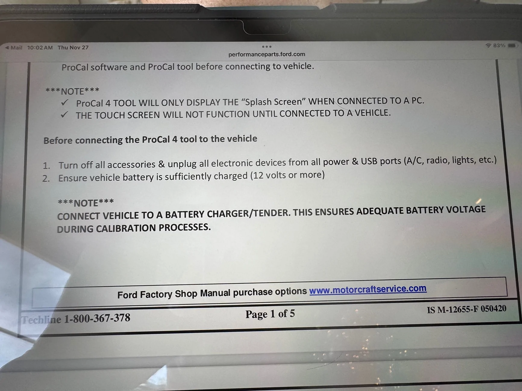 Ford Ranger Ford Performance Tune issues IMG_2822
