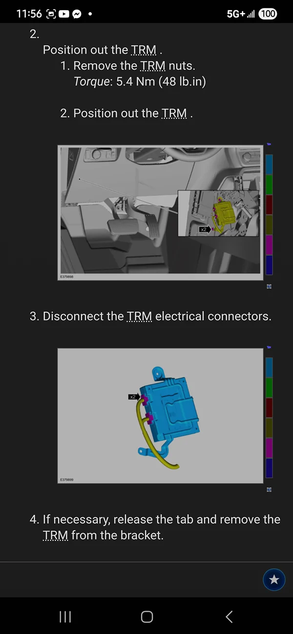 Ford Ranger wires for trailer brake controller '24 Ranger? Screenshot_20250515_115649_Samsung Internet