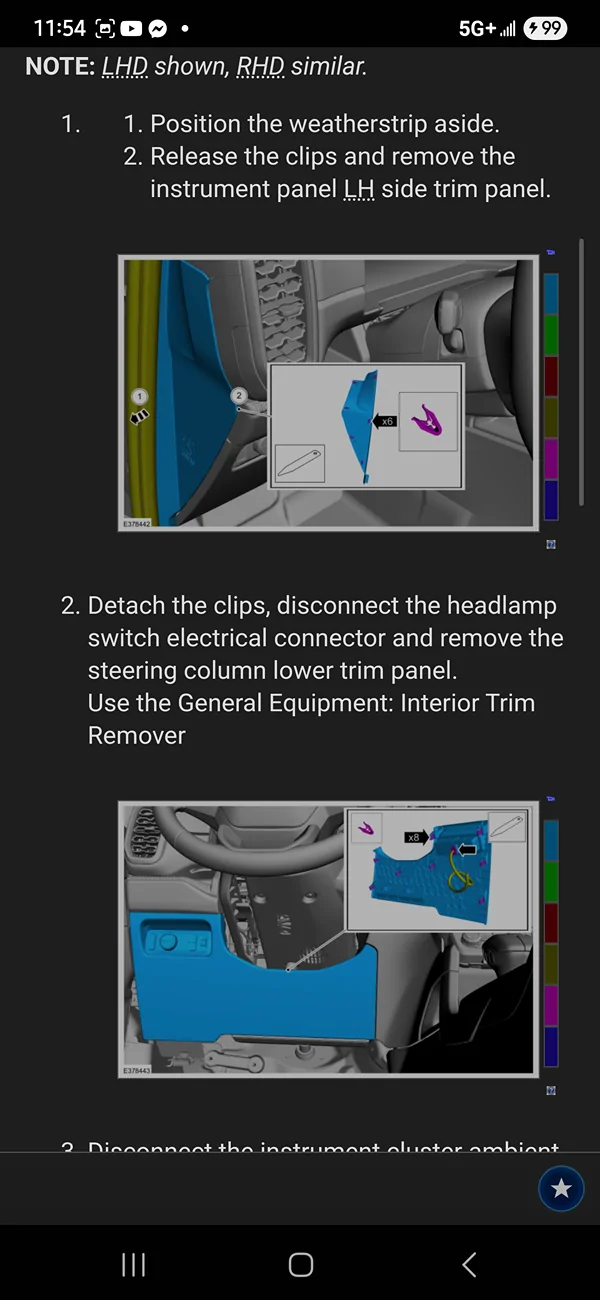 Ford Ranger wires for trailer brake controller '24 Ranger? Screenshot_20250515_115452_Samsung Internet