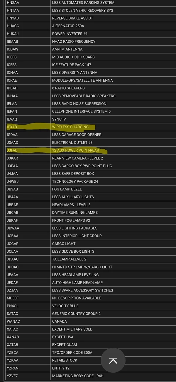 Ford Ranger How to get refund for 110v/12v plug in bed? Screenshot_20251202_071219_Gallery
