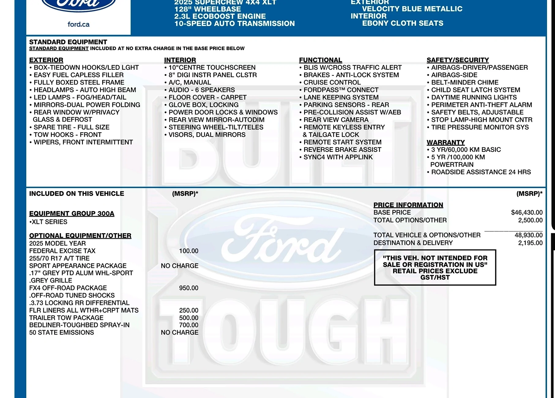 Ford Ranger How to get refund for 110v/12v plug in bed? Screenshot_20251202_065828_Adobe Acrobat