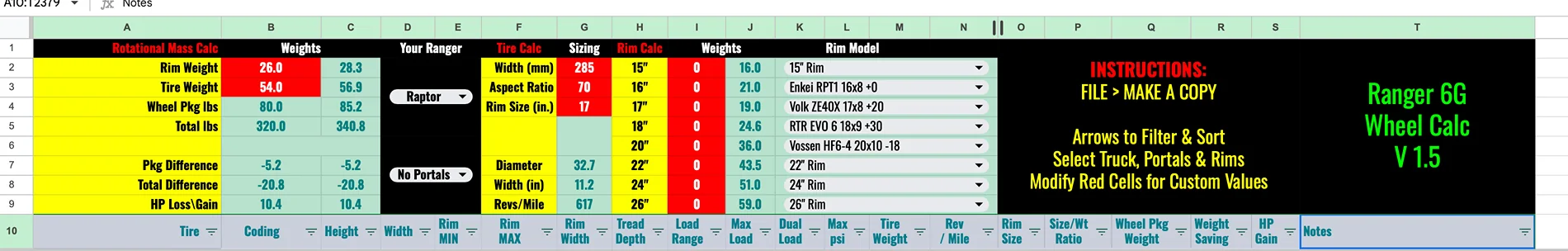 Ford Ranger Ranger 6G Wheel Calculator 1764881040538-5k