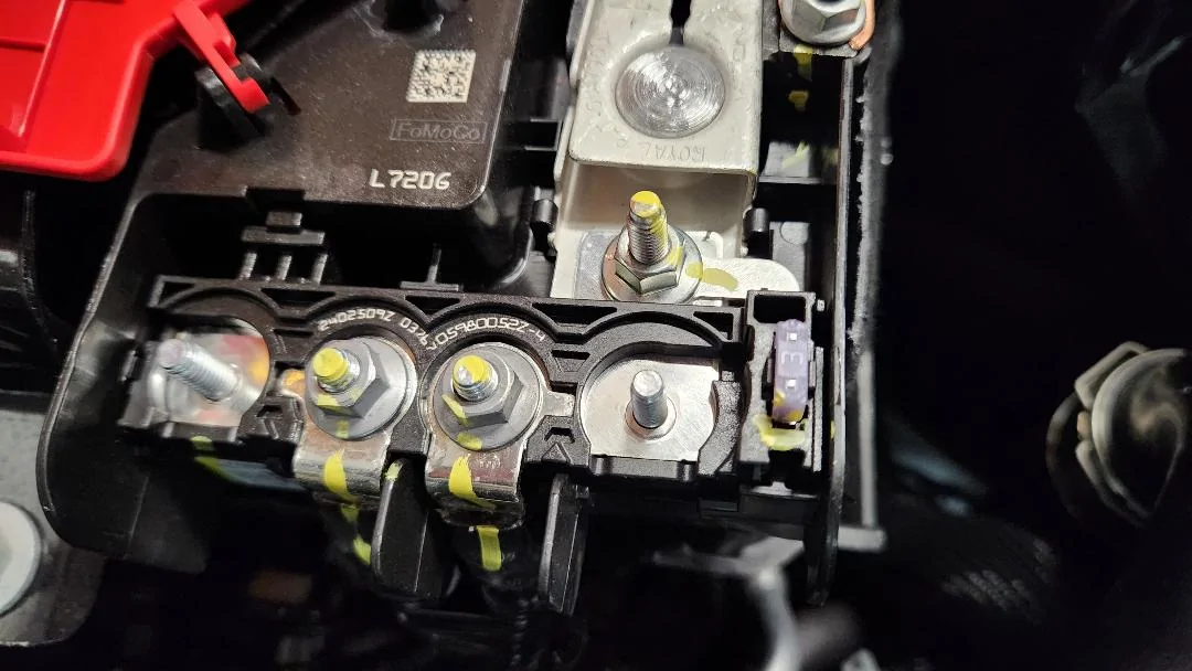 Ford Ranger On Board Air, where did you tap power? ranger battery3