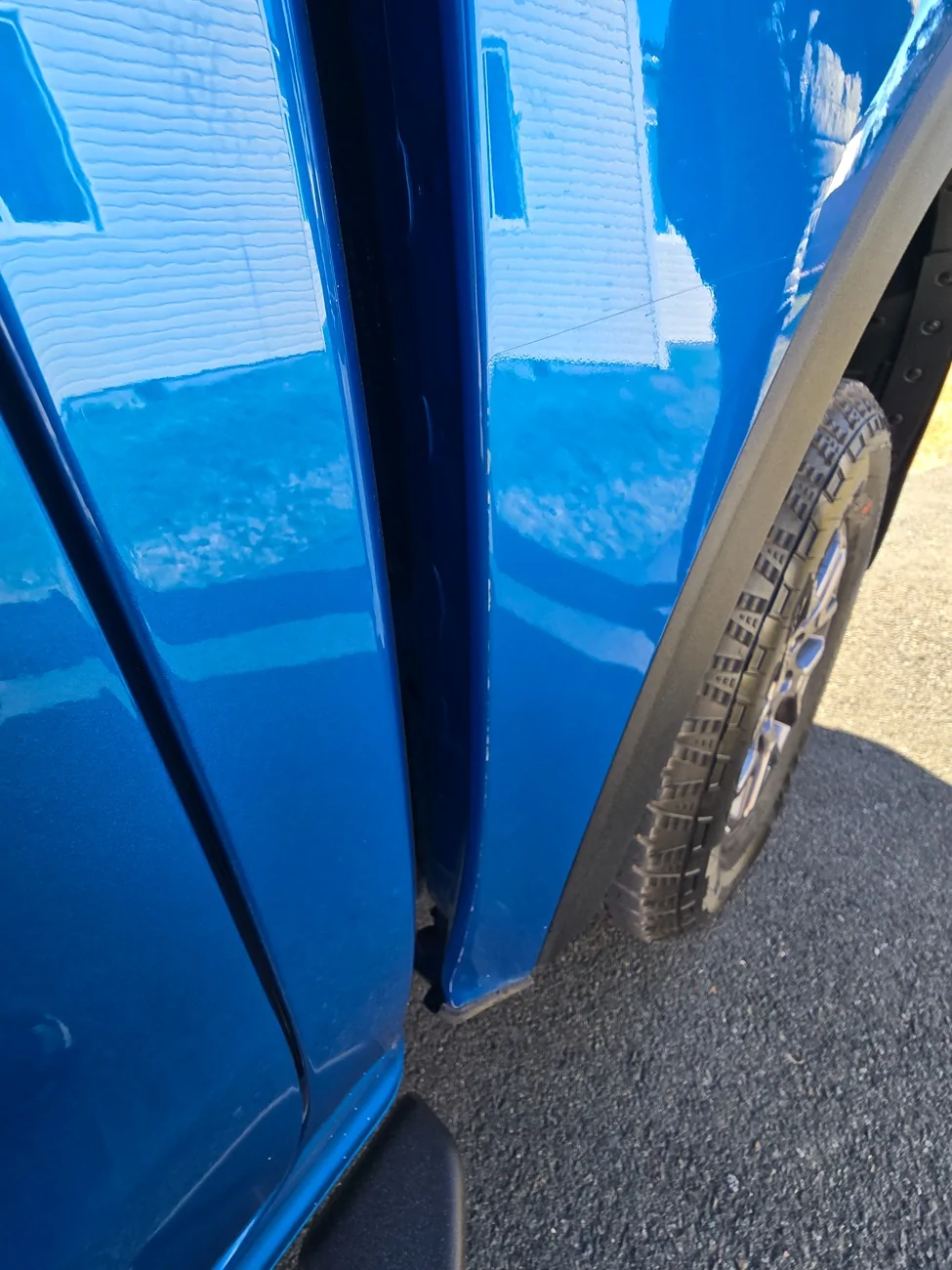 Ford Ranger Rock chips without running boards? 20250417_164916