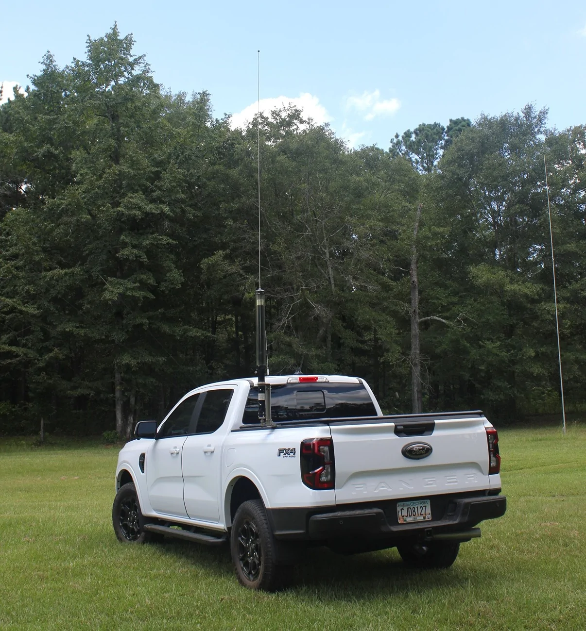 Ford Ranger Ham Radio Antenna Mounting Ranger final (5)
