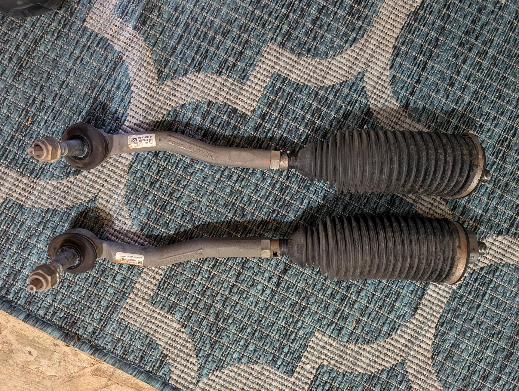 Ford Ranger Q? OEM Tie Rod Charactoristics (left and right) 1000008465
