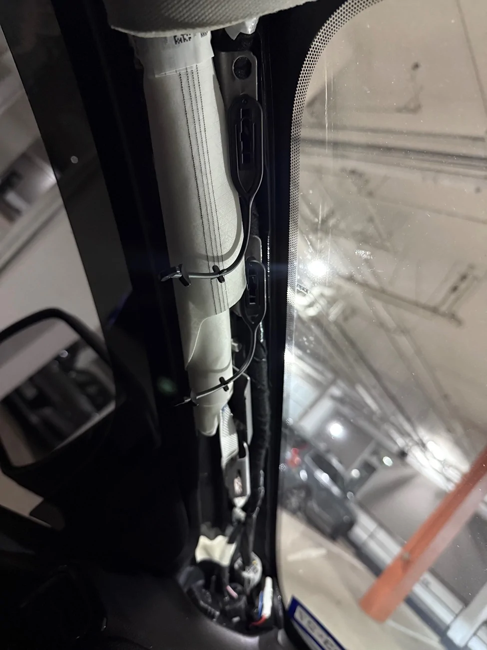 Ford Ranger Driver grab handle design IMG_2954