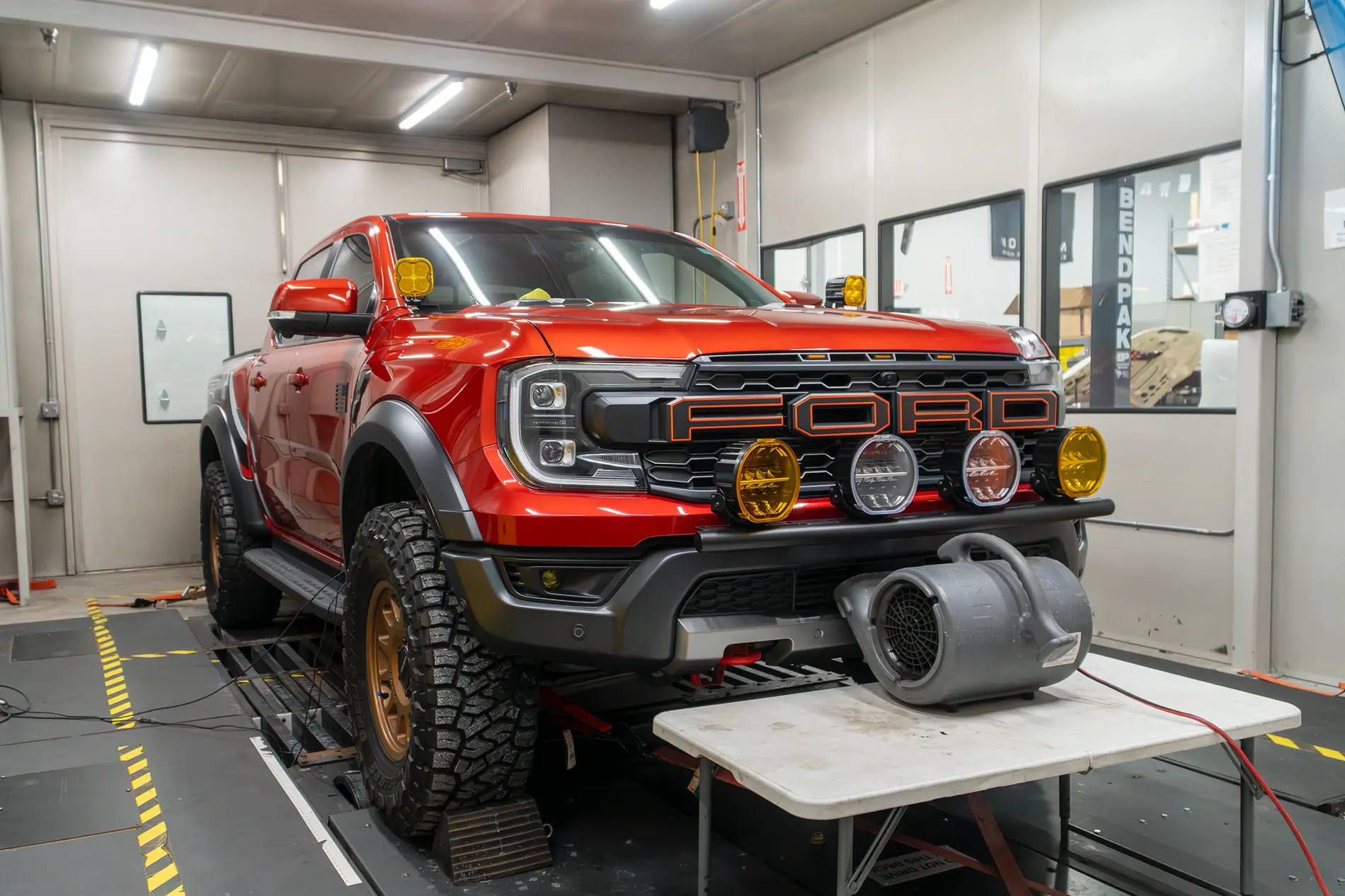 Ford Ranger Pyroraptor 600+hp build…not done yet Earls Raptor-34