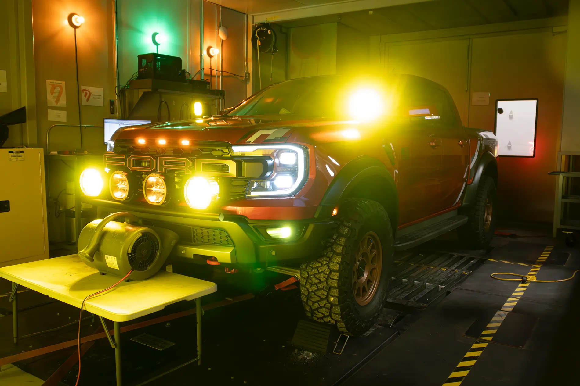 Ford Ranger Pyroraptor 600+hp build…not done yet Earls Raptor-19