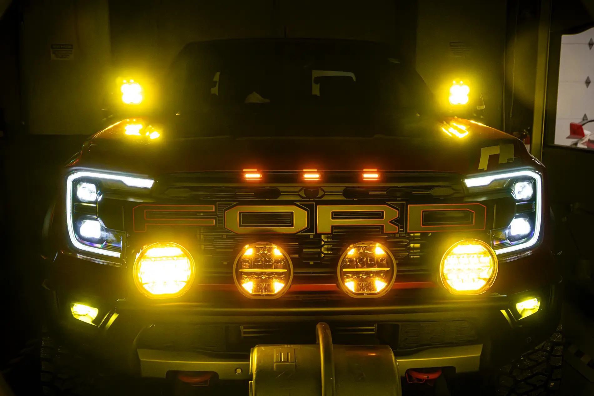 Ford Ranger Pyroraptor 600+hp build…not done yet Earls Raptor-15
