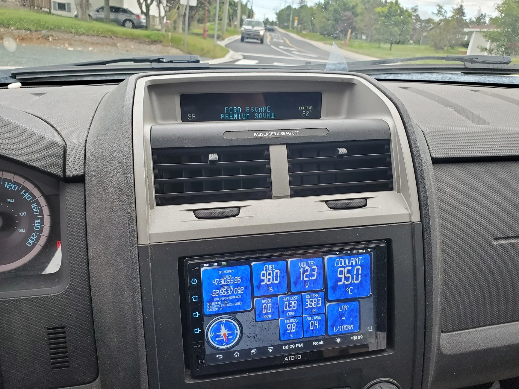 Ford Ranger How to display radio when Android Auto is active 20200728_182946