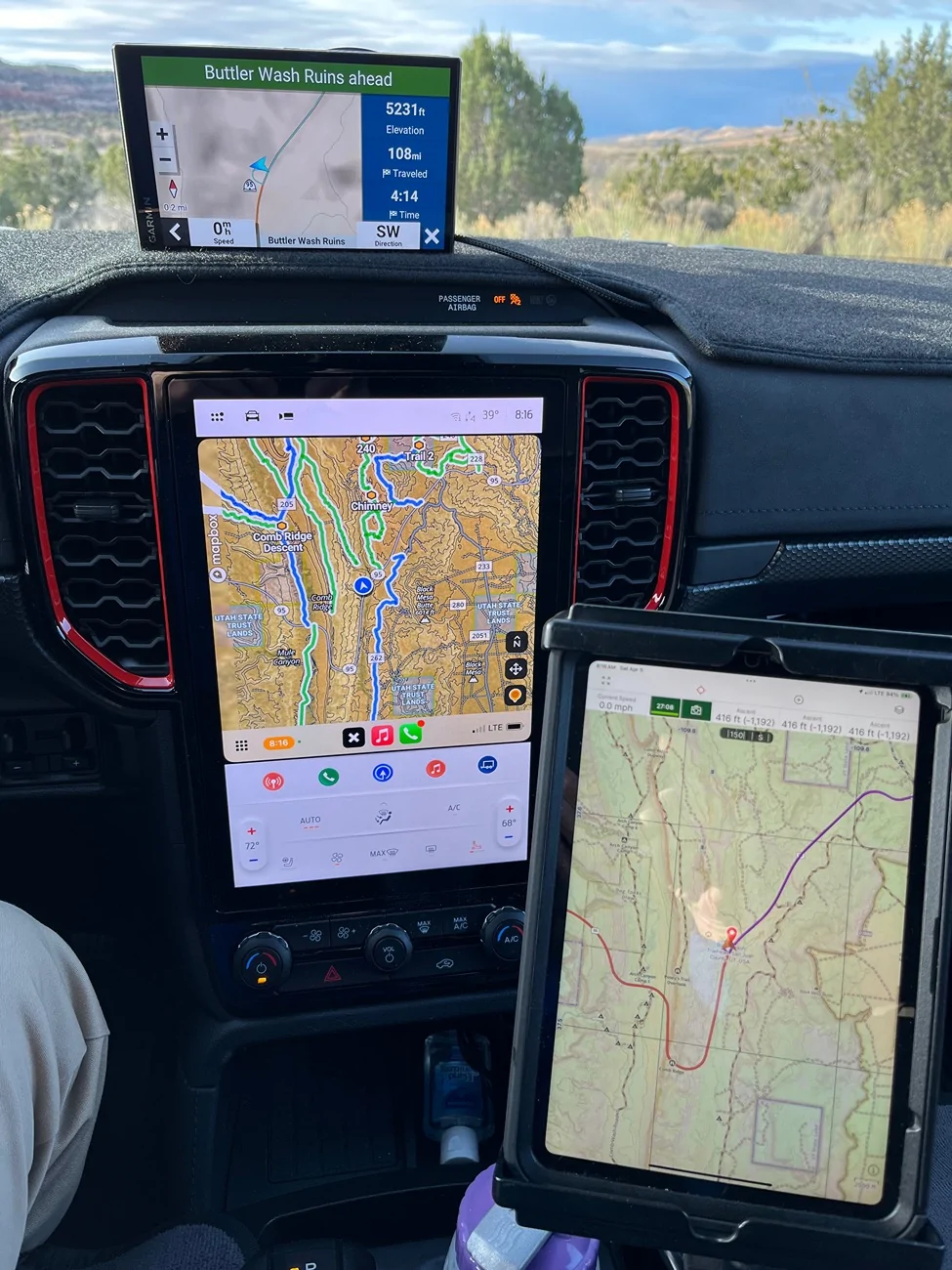 Ford Ranger Gaia GPS IMG_9962
