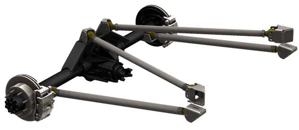 Ford Ranger Ranger Raptor rear control arm brackets very large / low hanging IMG_9038