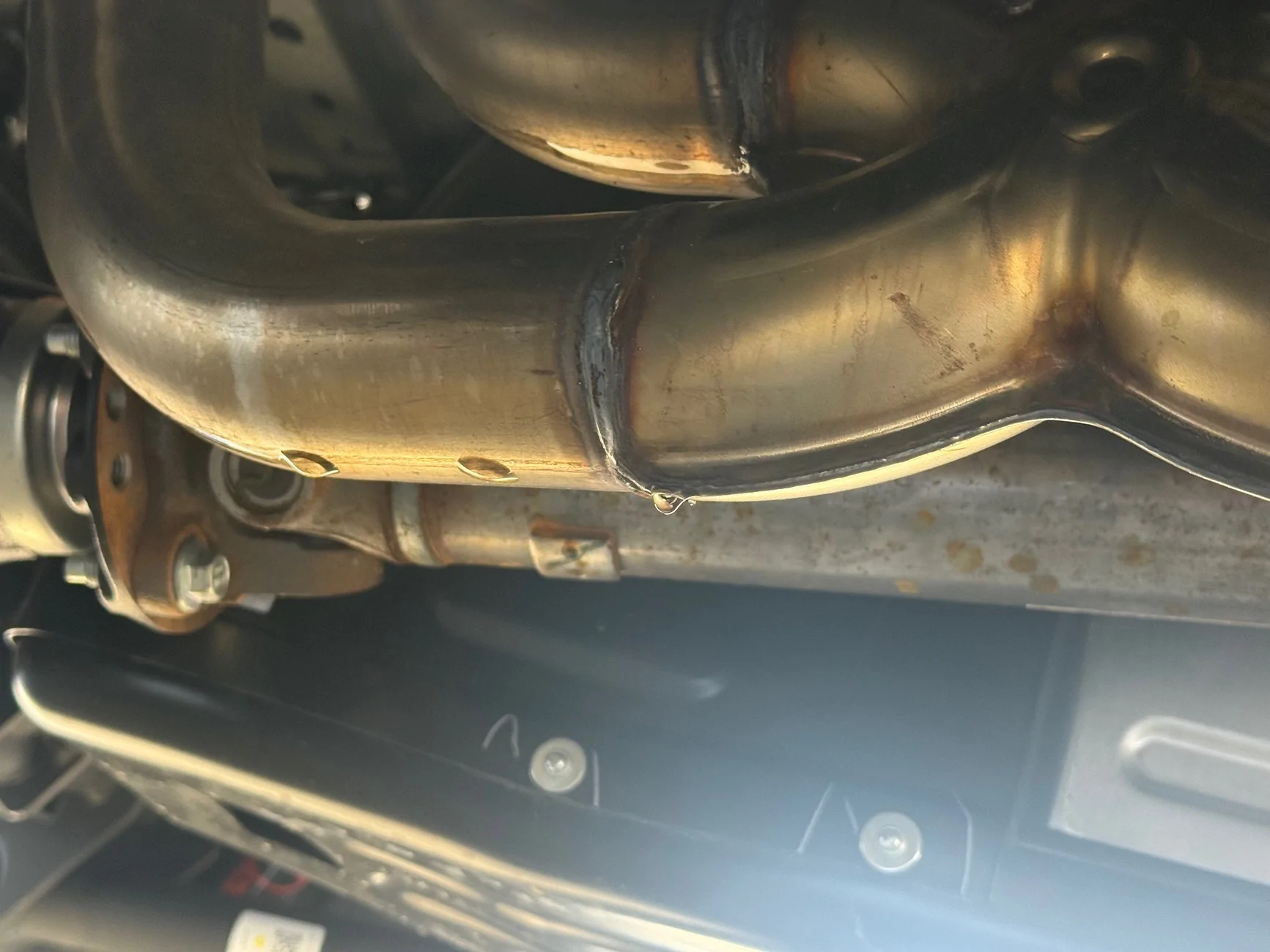 Ford Ranger Puddle Under Truck After Remote Start IMG_1117