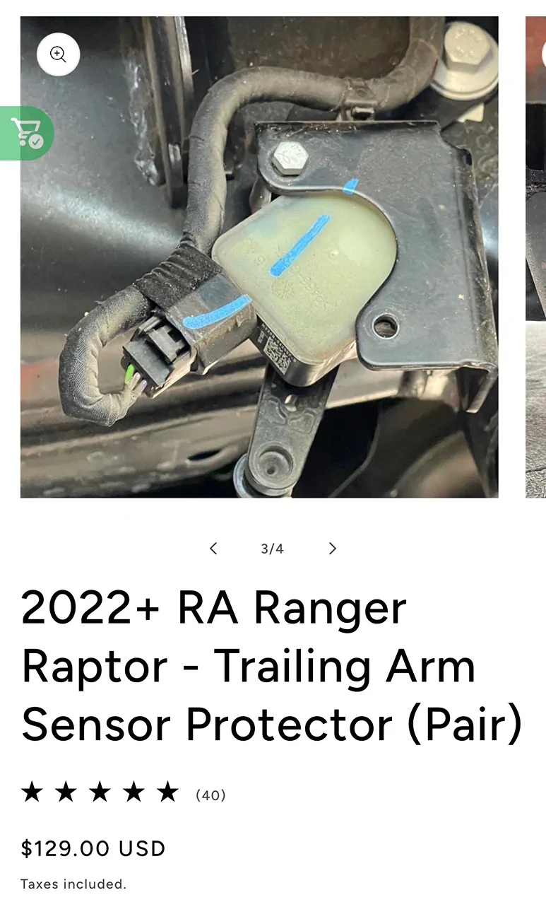 Ford Ranger (Video) Headlights tilt sky high during light throttle and point back down off throttle when truck bed is loaded. IMG_2422