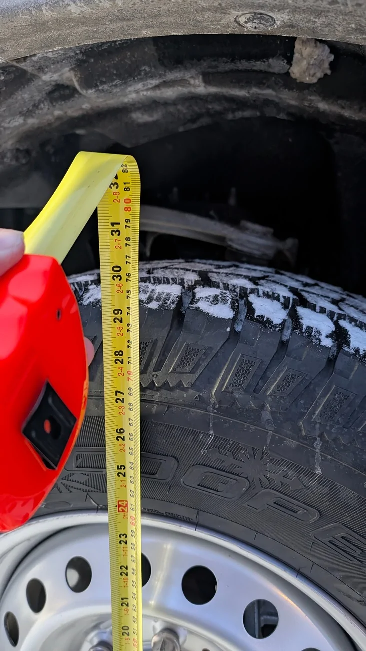 Ford Ranger Winter Tire -- Opinions on Ford Options PXL_20251217_231731517