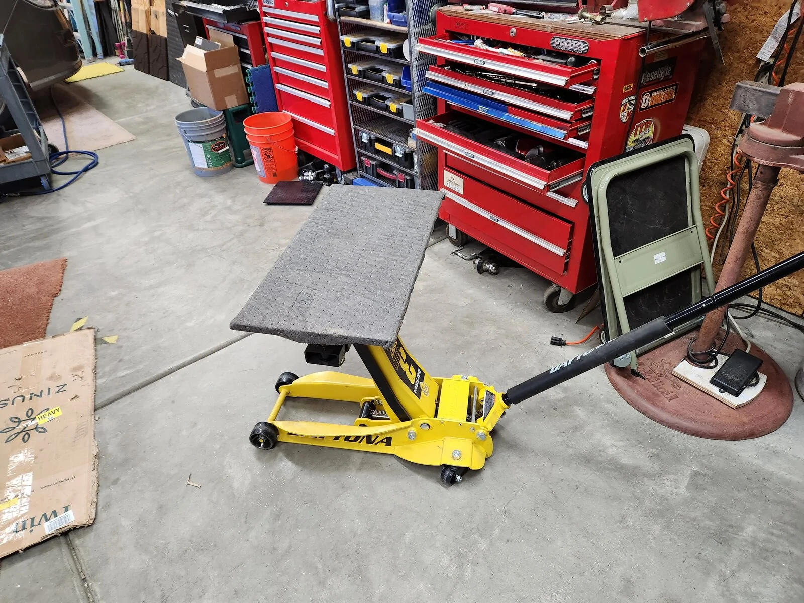 Ford Ranger What Floor Jack and or Ramps are you using? cross beam