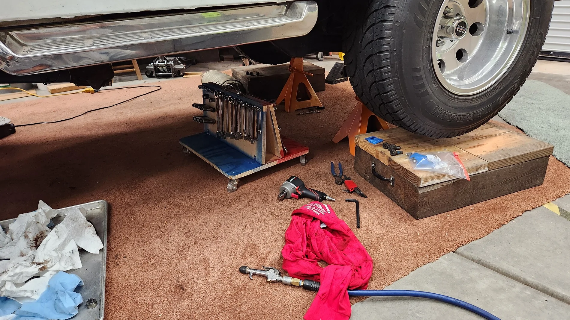 Ford Ranger What Floor Jack and or Ramps are you using? 20230907_121650