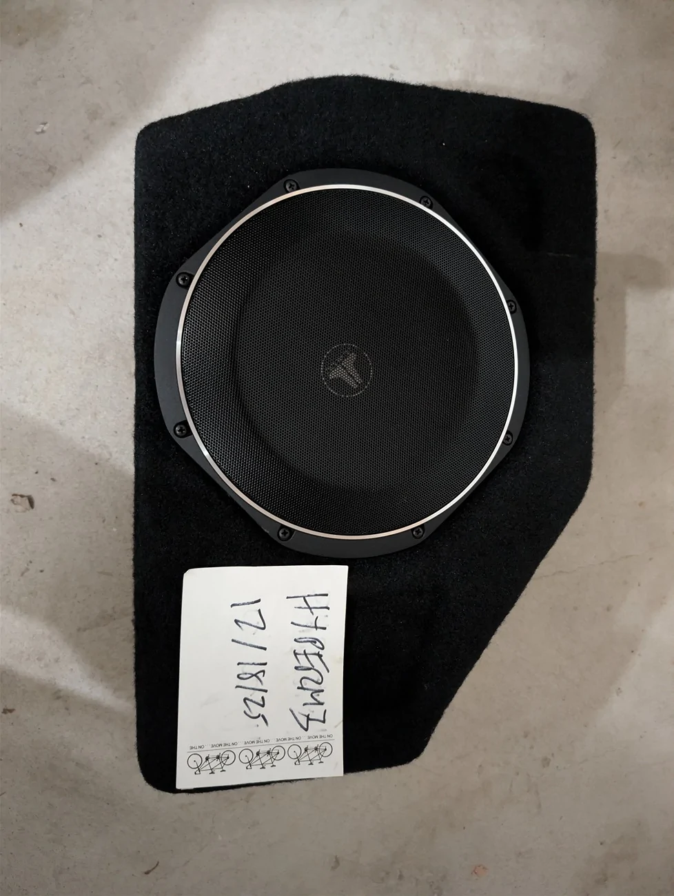 Ford Ranger FS: JL Stealthbox 10" Sub PXL_20251218_195012897