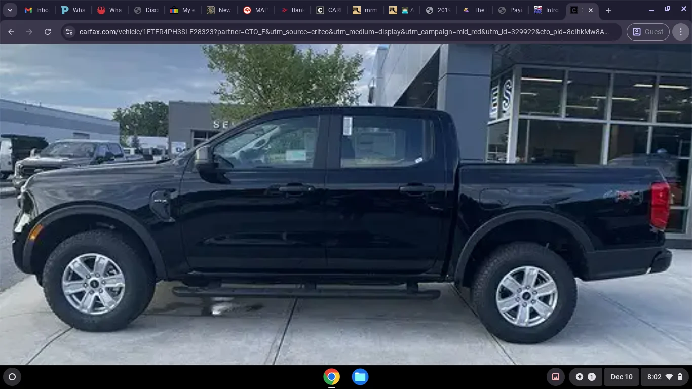 Ford Ranger G6 XL sure looks good in black Screenshot 2025-12-10 8.02.50 PM