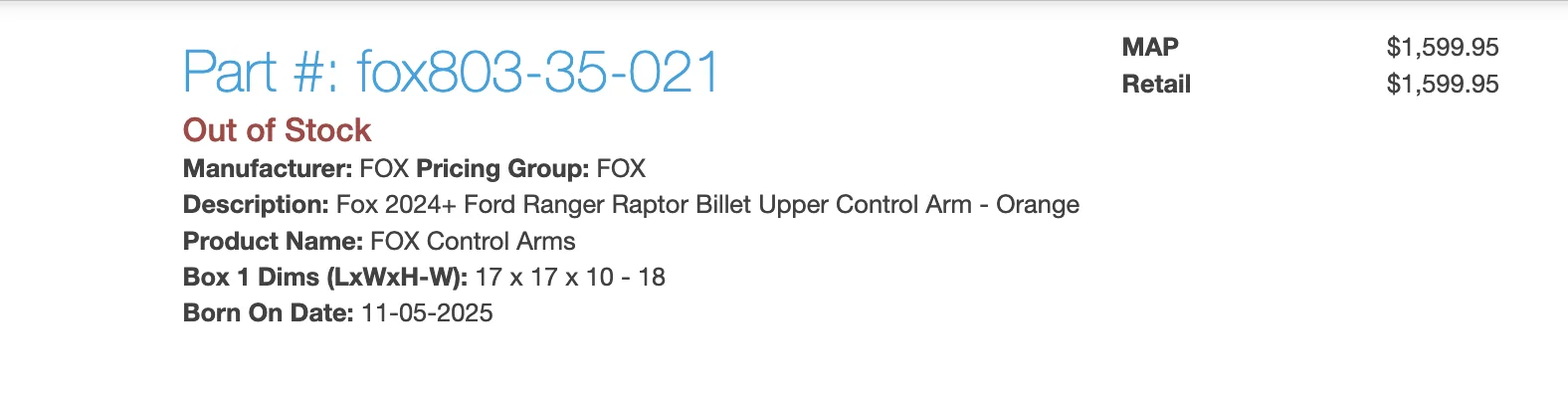 Ford Ranger UCA options? Screenshot 2025-12-18 at 9.52.48 PM