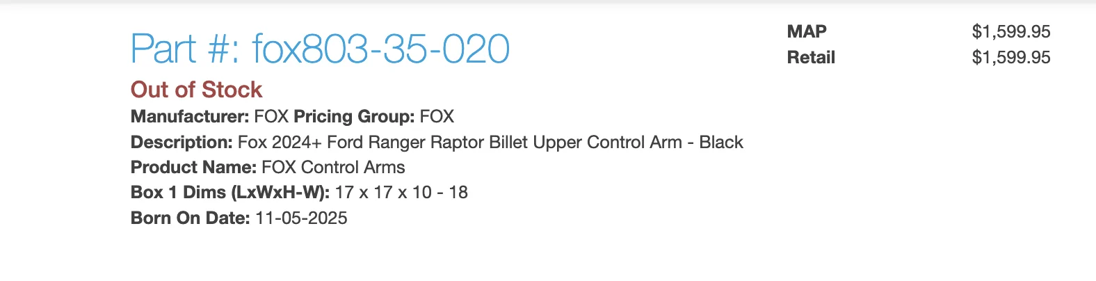 Ford Ranger UCA options? Screenshot 2025-12-18 at 9.52.39 PM