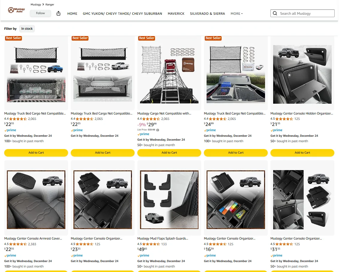 Ford Ranger Get 15% OFF Muslogy Accessories, Upgrade Your Ford Ranger Today! {filename}
