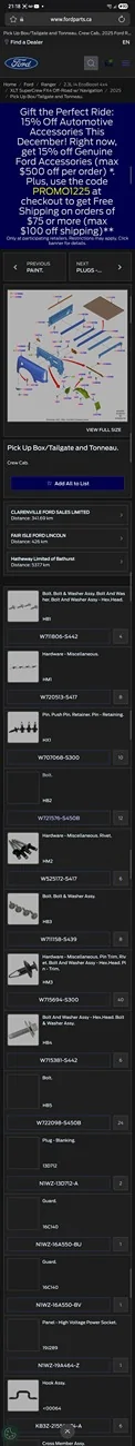 Ford Ranger Exploded view parts catalog? Screenshot_20251212_211852_Samsung Internet